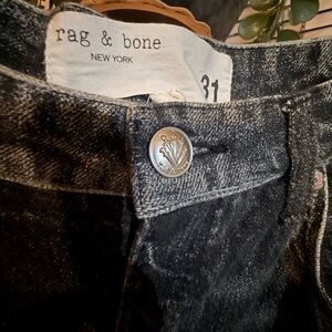 Rag & Bone Men's Dark Gray Jeans